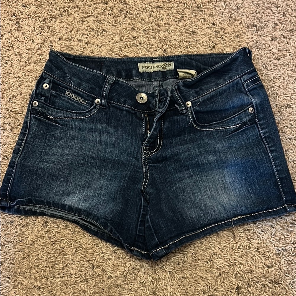 Women's Blue Denim Shorts
